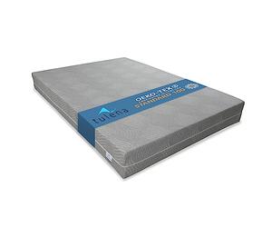 TULENA Housse de matelas 160 x 200 cm Gris 24 cm de haut | Protège-matelas lavable avec fermeture éclair en Viscose | Respirant, agréablement doux, bien fini | En tant que revêtement de remplacement |