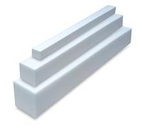 TULENA Mousse à Rembourrage Doux, Extension de Matelas coupée, élargissement du Matelas, RG 30/44, Coin de Matelas, mi-Dur, 10 x 20 x 140 cm