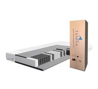 TULENA NOX Matelas 90 x 190 cm | Matelas à Ressorts Ensachés | Fermeté H2 + H3 Basic 18 cm d'Épaisseur | Enroulable réversible