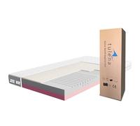TULENA NOX Matelas 90 x 200 cm en Mousse Confort Dure H4 + H5 Comfort 16 cm avec Matelas réversible Housse antibactérienne avec Fermeture éclair