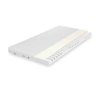 TULENA Ortho Top Matelas, 130x190 cm surmatelas, 9 cm, avec Couche de Mousse à mémoire de Forme, Housse Amovible Anti-allergénique