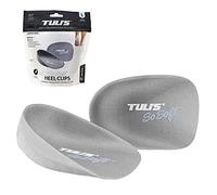 Les coussinets pour talons en gel Tuli's So Soft Heavy Duty offrent un soulagement de la fasciite plantaire, des douleurs au talon et une absorption des chocs, taille large.