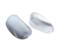 Tuligel Classic Heel Cups - Bianca - Unisex - Coppa Per Il Tallone In Tuligel Con Celle A Nido D?Ape Multistrato