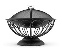 Tulip Brasero Ø 75cm Grill Protection étincelles métal bruni