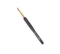 Tulip Crochet Hook, Black, Gold, Taille unique