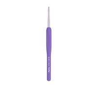 Tulip Etimo Murasaki Crochet - Crochet Ergonomique en Aluminium à Poignée Softgrip, Léger avec Pointe Lisse pour Tous Types de Fils, Manche Violet, 3.00mm - 1 Pièce