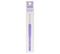 Tulip Etimo Murasaki Crochet - Crochet Ergonomique en Aluminium à Poignée Softgrip, Léger avec Pointe Lisse pour Tous Types de Fils, Manche Violet, 3.50mm - 1 Pièce