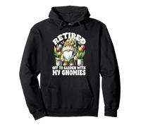 Tulip Flower Garden Retirement Gnome For Retired Mom And Dad Sweat à Capuche