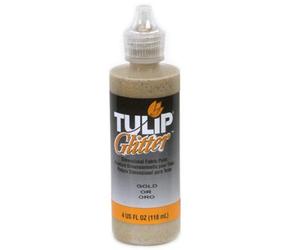 Tulip Glitter tissu dimensionnel peindre 4 onces-or