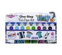 Tulip Kit de teinture en une étape 8 couleurs vibrantes Tie-Dye, Shark Island