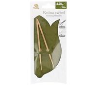 Tulip KS-600400 Aiguilles à tricoter en bambou Beige 60 cm x 4 mm