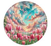 Tulip Puzzle 1000 Pièces Educa Jouet en Bois Jeu D'Intelligence Décoration Intérieure Plant Jeu Éducatif Challenge Toy Adultes & Enfants des 14 Ans 1000pcs (67.5x67.5cm)