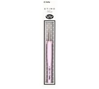 Aiguille à crocheter Tulip Etimo Rose acier prise douce 0.40mm - 1 pièce