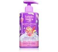 Lotion pour le corps tulipe noire avec distributeur Candy Fantasy, hydratation maximale de 400 ml, parfumée intense et pour tous les types de peau