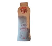 Tulipán Negro Crema de Jabón Gel de Bain, Hydratation Maximale, Glycérine et Vitamine E, 0% Colorants