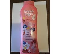 Tulipán Negro Frutos Rosas Gel de Bain, Collection Florale, Parfum Intense