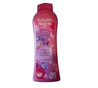 Tulipán Negro Gel de Bain et Douche, Collection Florale, Cerise & Freesia, Parfum Intense
