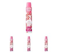 Tulipan noir, Déodorant spray Baiser fraise et crème, Transpiration contrôlée, 200 ml (Lot de 4)