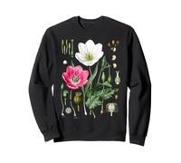Tulipe Botanique Fleurs Floral Jardinage Cottagecore Jardin Sweatshirt