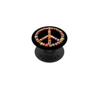 Tulipe colorée - Signe de Paix - Motif botanique - Tulipes PopSockets PopGrip Adhésif