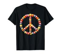 Tulipe colorée - Signe de Paix - Motif botanique - Tulipes T-Shirt Graphique avec Valeur