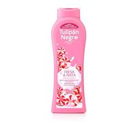 Tulipe noire douche fraise et crème gel, rose, doux, 720 Millilitres