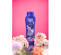 Tulipe noire - gel de bain floral hydratant sommeil 650 ml, parfum floral exotique et persistant, soin quotidien du corps