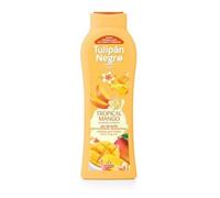 Tulipe noire - Gel douche Tropical Mango 650 ml | Hydratation profonde à l'extrait naturel de mangue | Parfum exotique et durable | Peau douce, hydratée et revitalisée