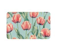 Tulipe rose symboles supernaturels impression noire 1 pièce serviette de plage en velours peau de pêche à séchage rapide surdimensionnée 140 x 70 cm pour adultes, serviette super absorbante