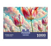 tulipePuzzle 1000 Pieces for Adults Oil Painting Style Home Decor Perfect Family Activity 70x50cm/1000pcs
