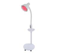 TuliperMood Lampe infrarouge, 275 W, lampe de thérapie thermique professionnelle avec télécommande, hauteur réglable, rotative à 360° avec minuterie, pour soulager la douleur et détendre les muscles