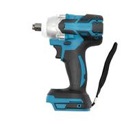 TuliperMood Visseuse à percussion sans fil à cliquet 18 V avec indicateur de niveau de batterie et interrupteur de sécurité, pour étagères de chantier, entretien, menuiserie, échafaudage, pneus de