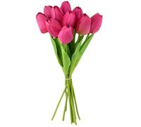Tulipes ARTIFICIELLES, BOUQUET, branche, ENSEMBLE, COMME DES VRAIES