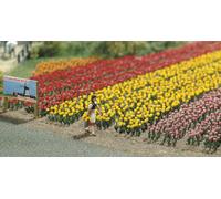 Tulipes En Cinq Couleurs Différentes (X120) HO/OO Échelle Busch 1206