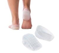 Tuli's Heavy Duty Gel Heel Cups - Talonnettes en Gel - Insert pour l'Absorption des Chocs, la Fasciite Plantaire, Maladie de Sever et le Soulagement des Douleurs au Talon, 1 Paire, Taille: Petit