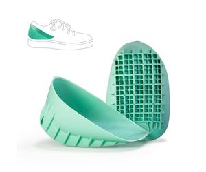 Tuli's Heavy Duty Heel Cups Talonnette Epine Calcaneenne Grand, 1 Paire | Talonnières Renforcées - Pour Fasciite Plantaire Et Maladie De Sever - Semelle Talon À Forte Absorption Des Chocs