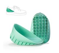 Tuli's Heavy Duty Heel Cups - talonnières renforcées à forte absorption des chocs pour inconfort du talon, fasciite plantaire & maladie de Sever, 1 paire, Taille : Petit