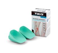 Tuli's Talonnettes Gel Classiques - Semelles Thermoplastiques, Conception Multicouche, Absorbe Chocs - Soulage Douleur Talon, Fascia Plantaire, Périosties Tibiales, Fatigue - 15x9x0.1cm Taille M