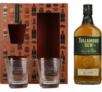 Tullamore D.E.W. Irish Whiskey 40% Vol. 0,7l in Giftbox with 2 glasses