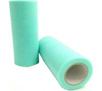 Tulle 1 rouleau Tulle multicolore au mètre, Rouleau de tissu Tulle, 15cm x 22M ruban de tulle Tulle décoratif, Rouleau de tulle pour le bricolage Tutu Jupes Mariage Fête Décoration