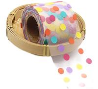 Tulle en polyester imprimé à pois pour loisirs créatifs, accessoires pour cheveux, robes tutu et décorations de célébration, ruban transparent doux (V)