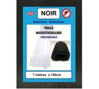 Tulle Moustiquaire NOIR POUR PORTE RIDEAUX FENETRES Découpable 7M X 150CM