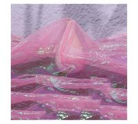 Tulle souple, Pleated Textured Fabric Multicolor 140cm x 100cm Sold By The Meter(Pnnrk)