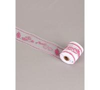 Tulle Vive les mariés 8 cm x 10 m-fushia