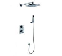 TULSA - Ensemble robinet-douche avec vanne thermostatique à fixation murale