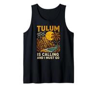 Tulum is Calling I Must Go Vintage Plage Life Débardeur