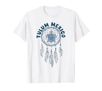 Tulum Mexico Attrape-rêves Tortue de mer Minimaliste Boho Art T-Shirt