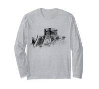 Tulum Site Maya Mexique Ruines Vintage Caraïbes Riviera Maya Manche Longue