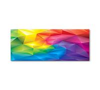 Tulup Crédence de cuisine 125x50cm Dosseret en verre Fond de hotte Verre de sécurité trempé Splashback Guard - Art: moderne et classique - Multicolore - Résumé Historique