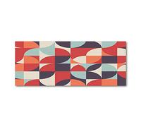 Tulup Crédence de Cuisine 125x50cm Dosseret en Verre Fond de hotte Verre de sécurité trempé Splashback Guard - Divers - Orange - Résumé Historique